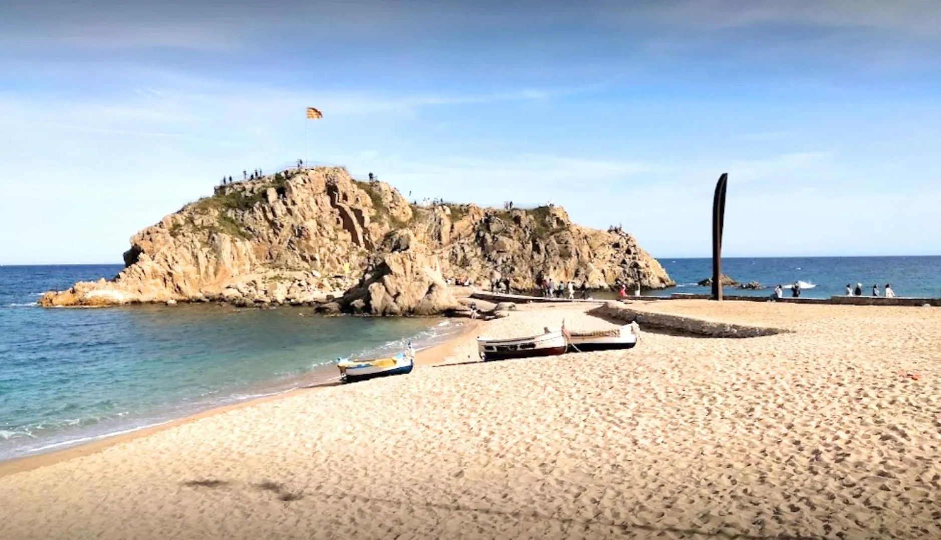 アパート Alquiler Piso Blanes Con Vistas Al Marアパートメント スペイン